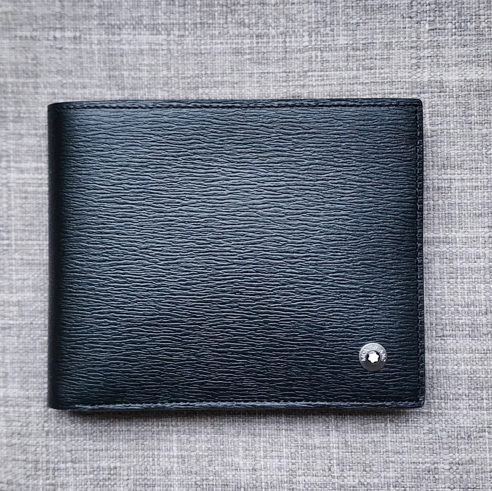 Brand New 100% Authentic 4810 Westside Montblanc 12cc Wallet in Black Leather